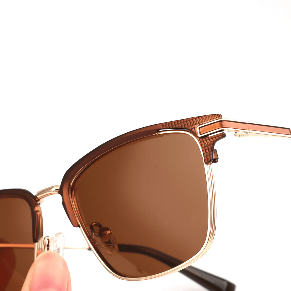 شركة جويريس لتصنيع النظارات المعدنية المستطيلة JC-86671