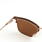 شركة جويريس لتصنيع النظارات المعدنية المستطيلة JC-86671