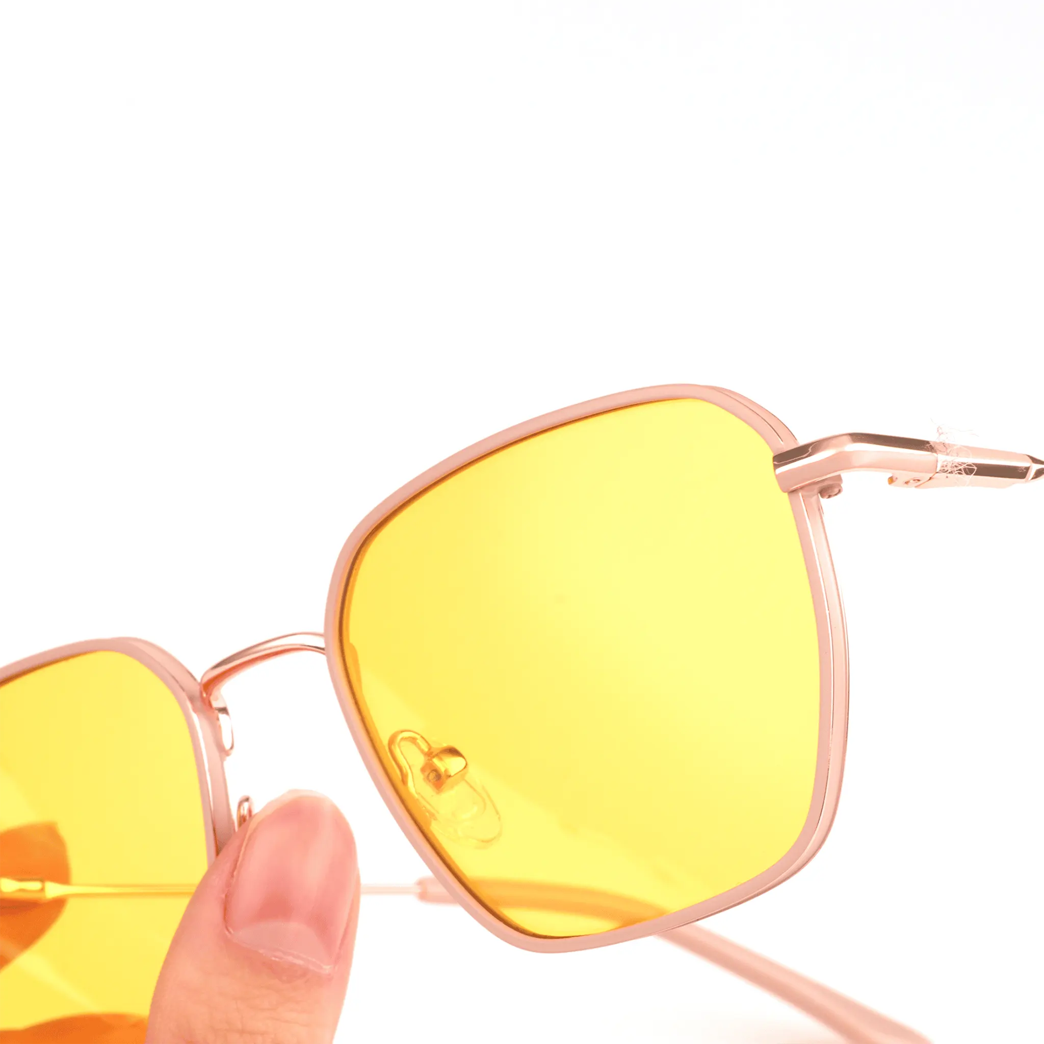 شركة جويريس لتصنيع النظارات المعدنية المستطيلة JC-86721