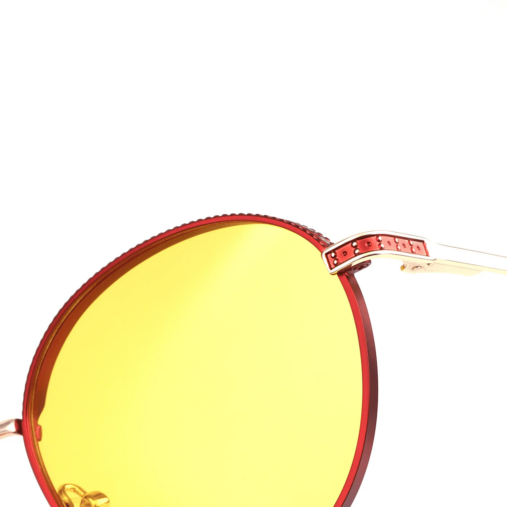 شركة جويريس لتصنيع النظارات المعدنية المستديرة JC-87051