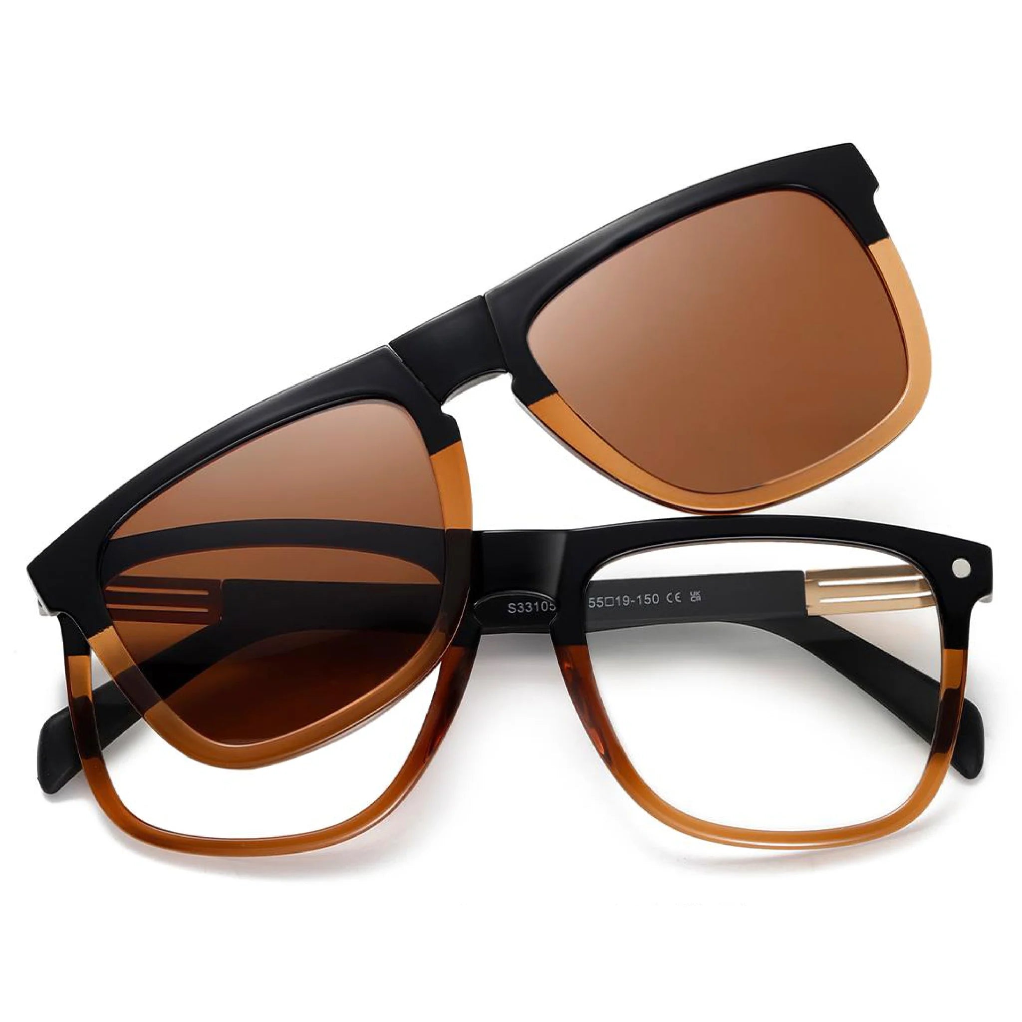 شركة جويريس المصنعة للنظارات ذات الإطار المستطيل JS-S33105