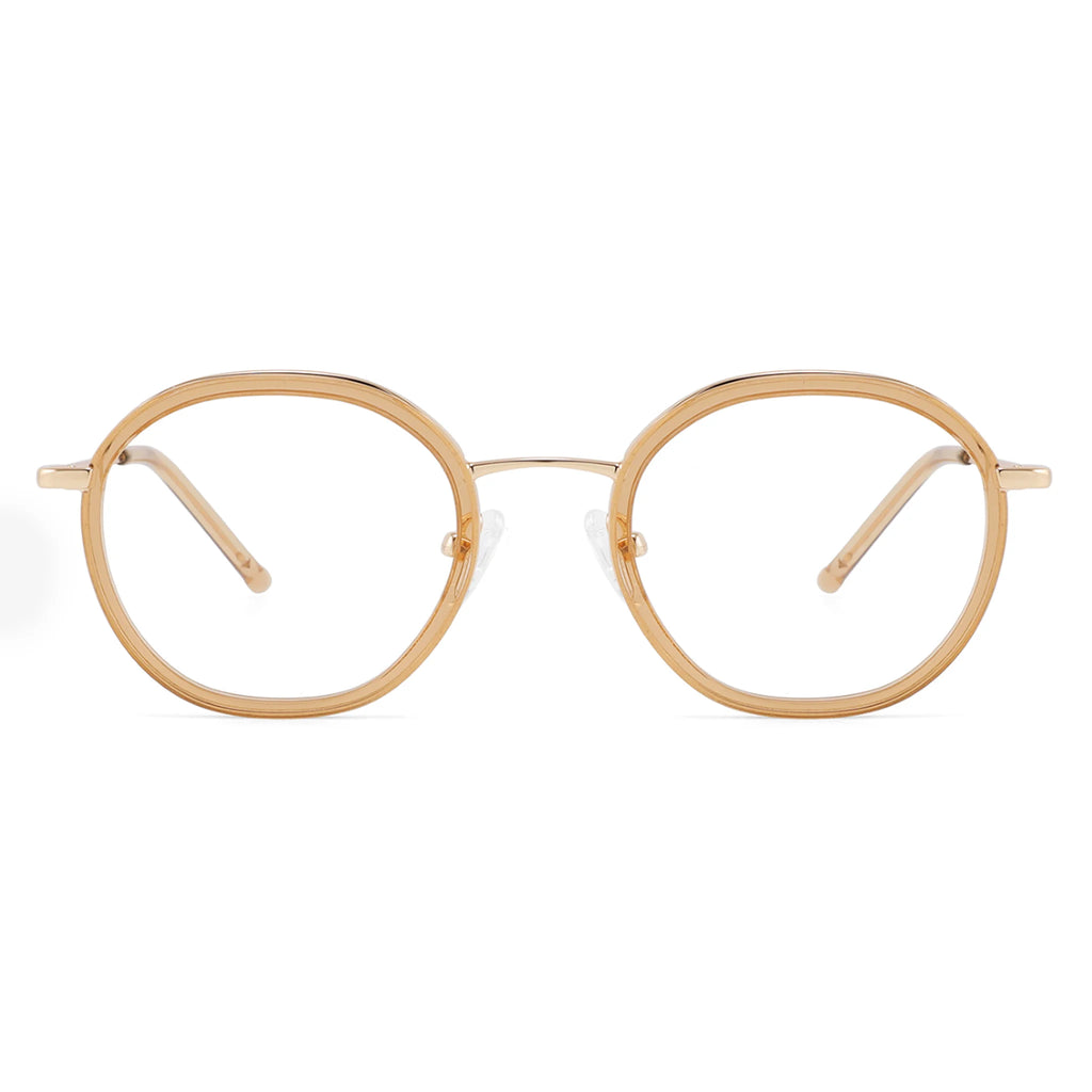 Round Acetate & Metal Optical Frames JT-GL8988 - Joyiris Eyewear