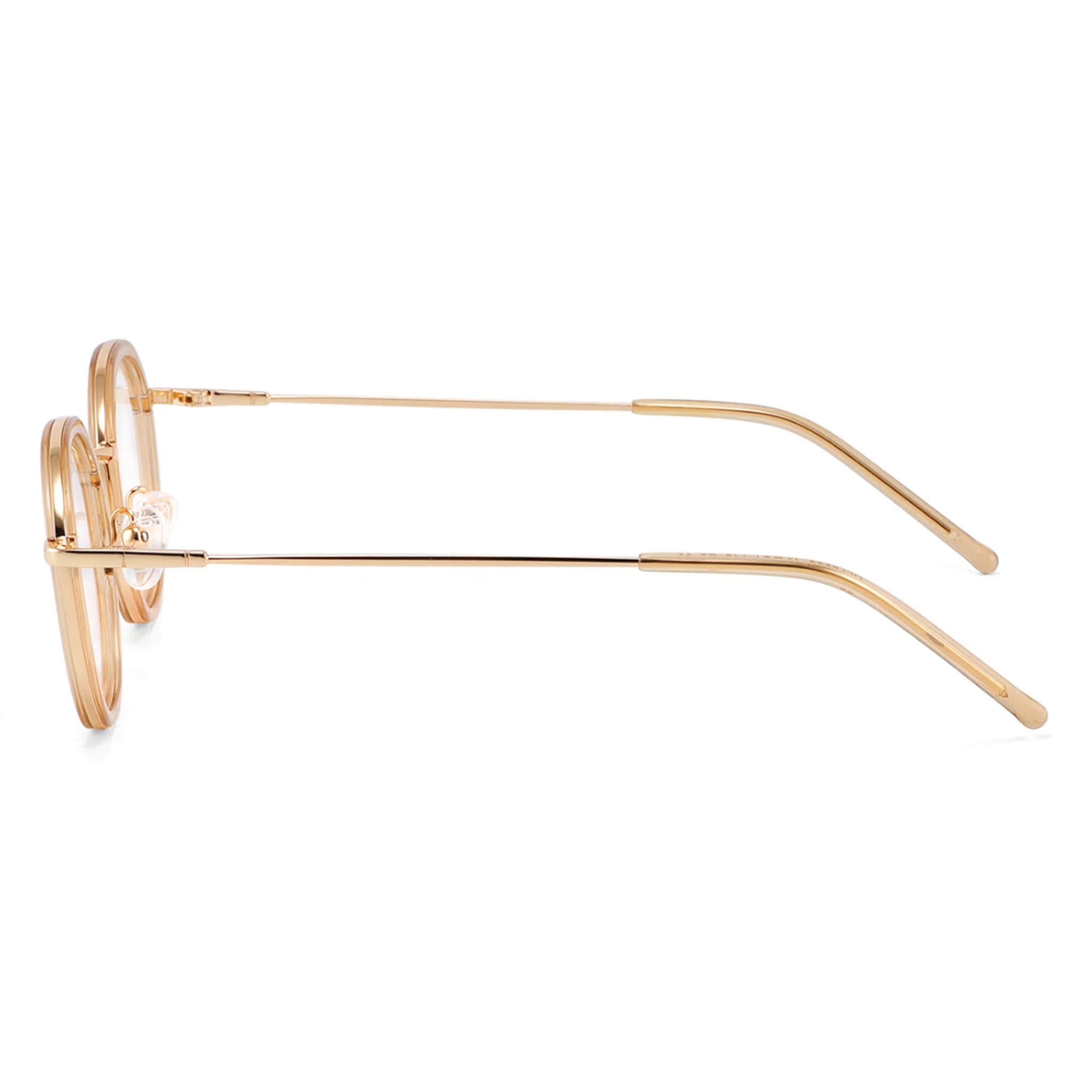 Round Acetate & Metal Optical Frames JT-GL8988 - Joyiris Eyewear