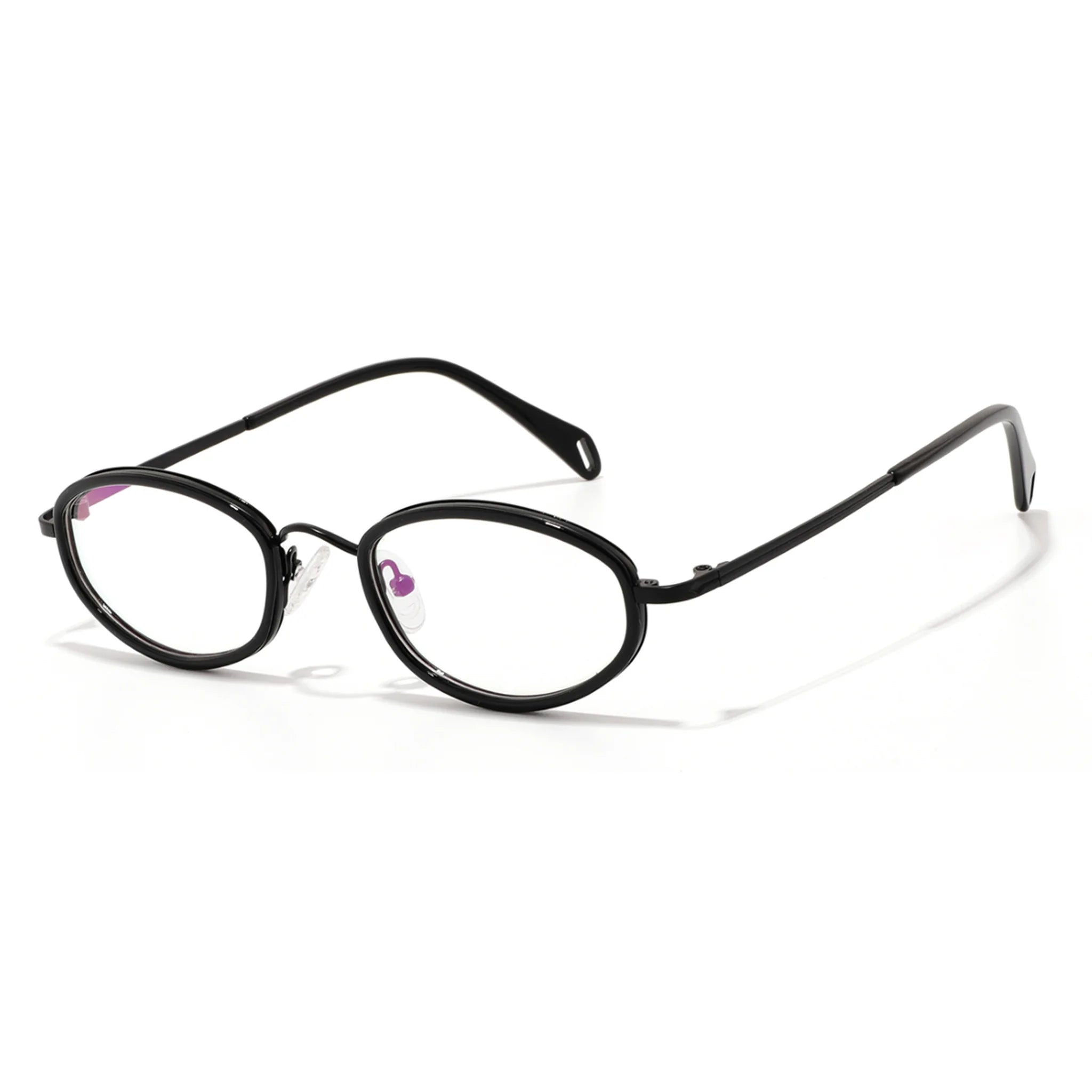 Oval Acetate & Metal Optical Frames JT-GL9049 - Joyiris Eyewear