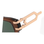 Square Acetate & Metal Sunglasses JT-GLT6674 - Joyiris Eyewear
