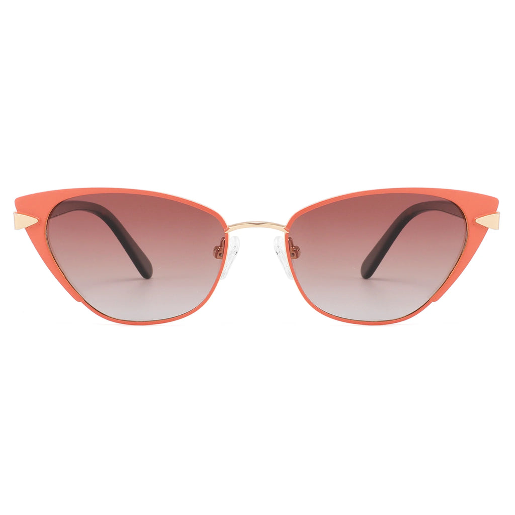 Cat-Eye Metal Sunglasses JT-GLT8701 - Joyiris Eyewear