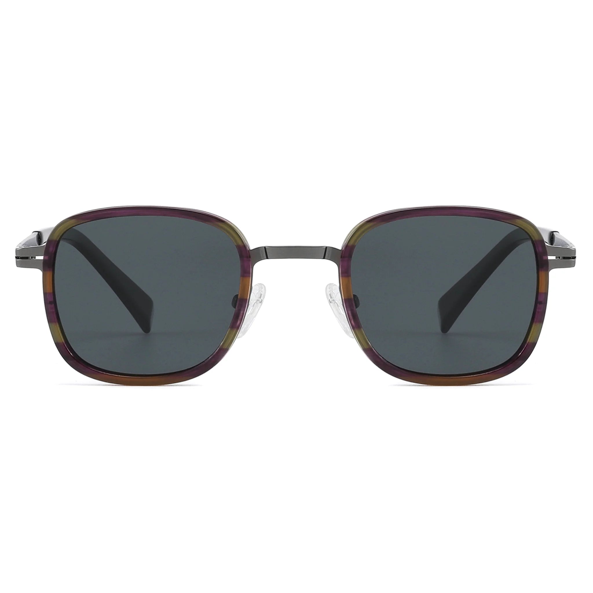 Square Acetate & Metal Sunglasses JT-GLT8838 - Joyiris Eyewear