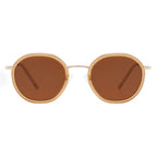 Oval Acetate & Metal Sunglasses JT-GLT8988 - Joyiris Eyewear