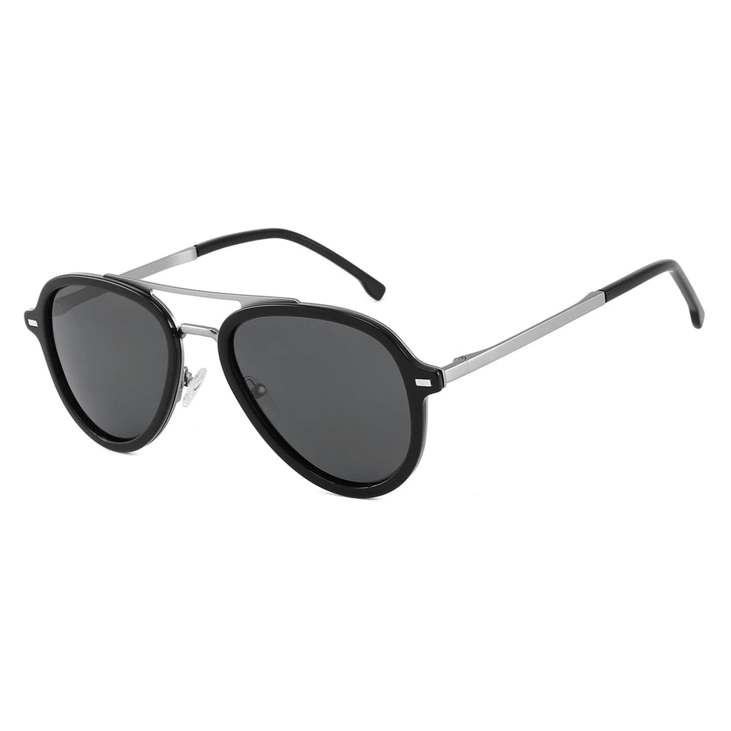 Oval Acetate & Metal Sunglasses JT-GLT9029 - Joyiris Eyewear