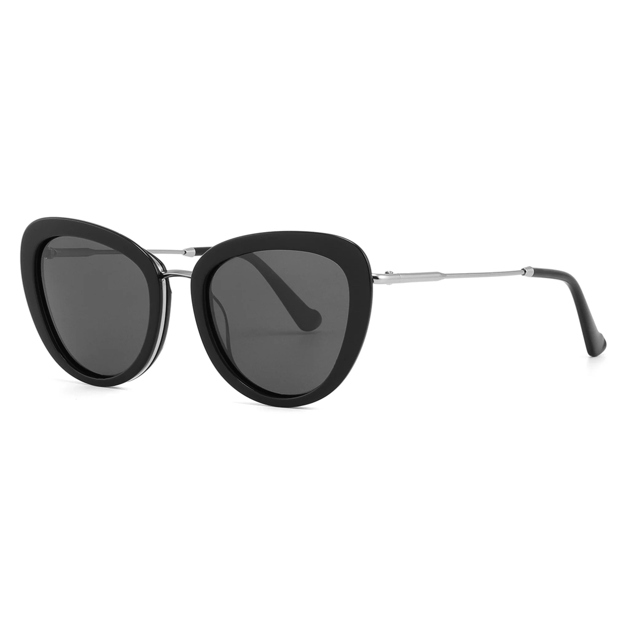 Cat-Eye Acetate & Metal Sunglasses JT-GLT9089 - Joyiris Eyewear