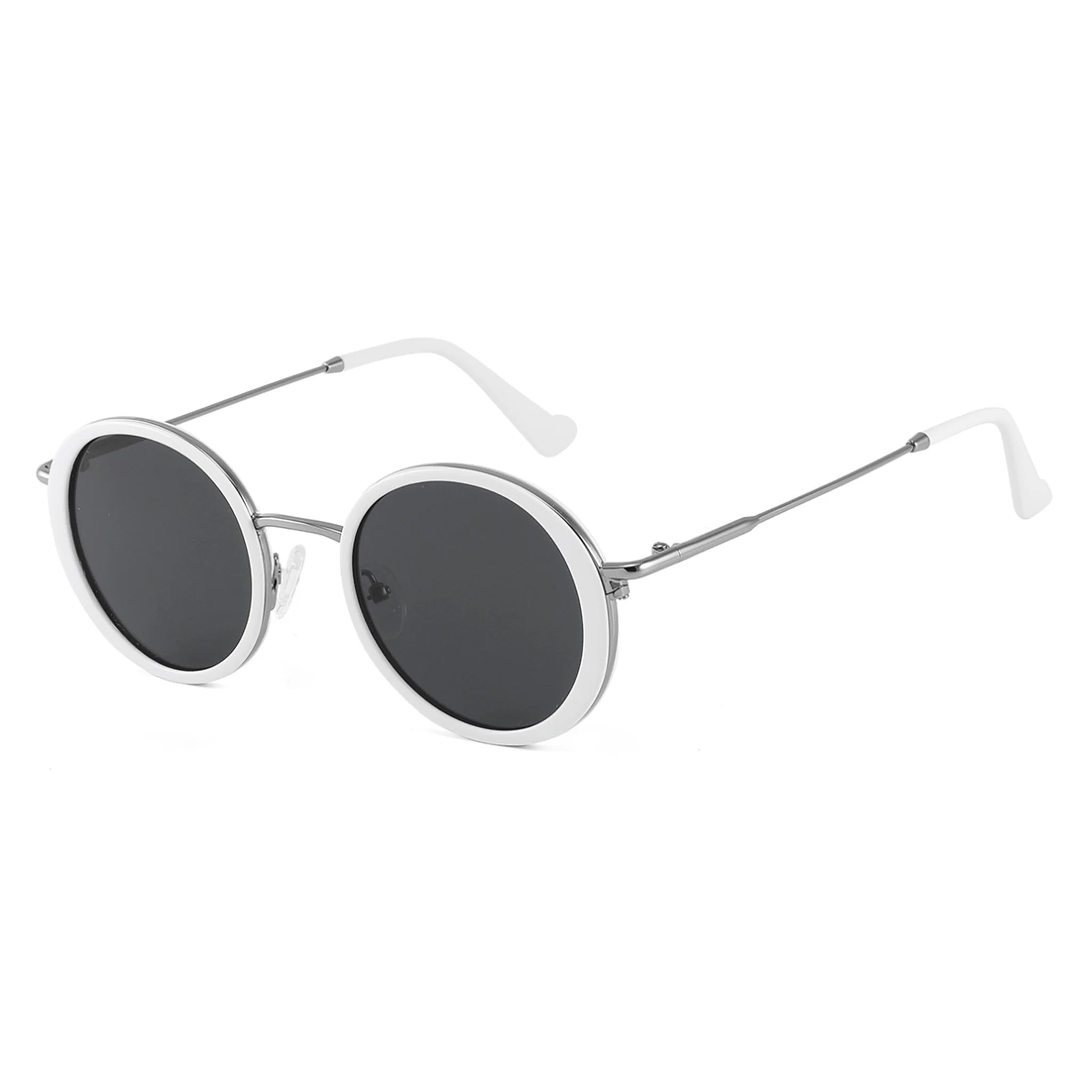 Round Acetate & Metal Sunglasses JT-GLT9090 - Joyiris Eyewear