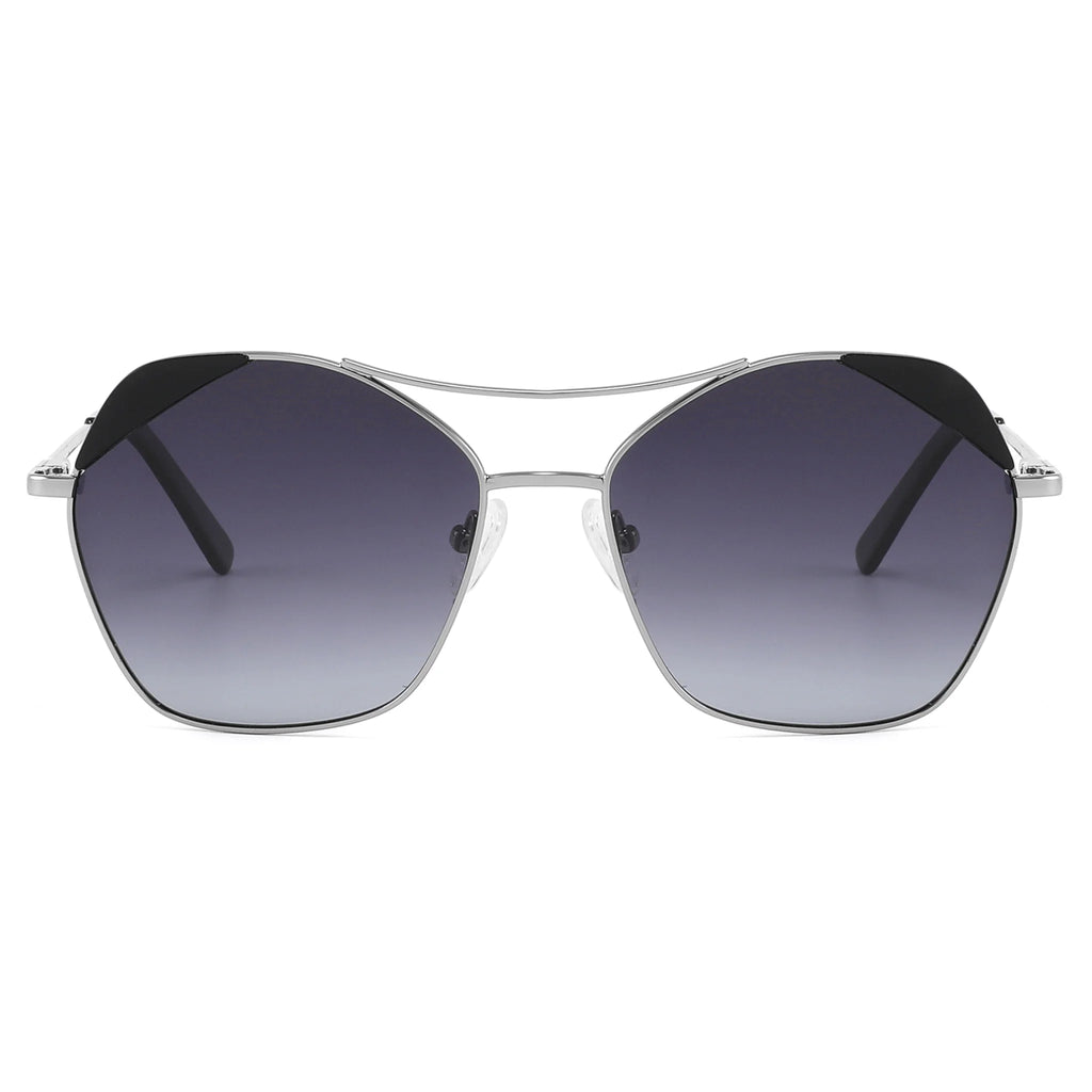 Geometric Metal Sunglasses JT-GLT9091 - Joyiris Eyewear