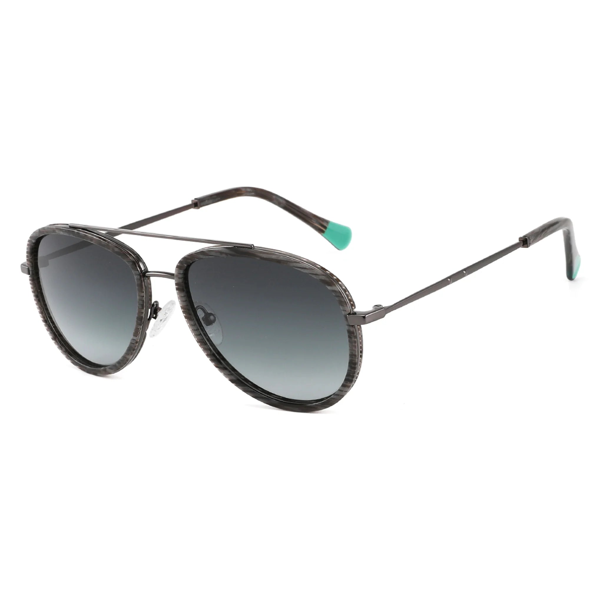 Oval Acetate & Metal Sunglasses JT-GLT9097 - Joyiris Eyewear