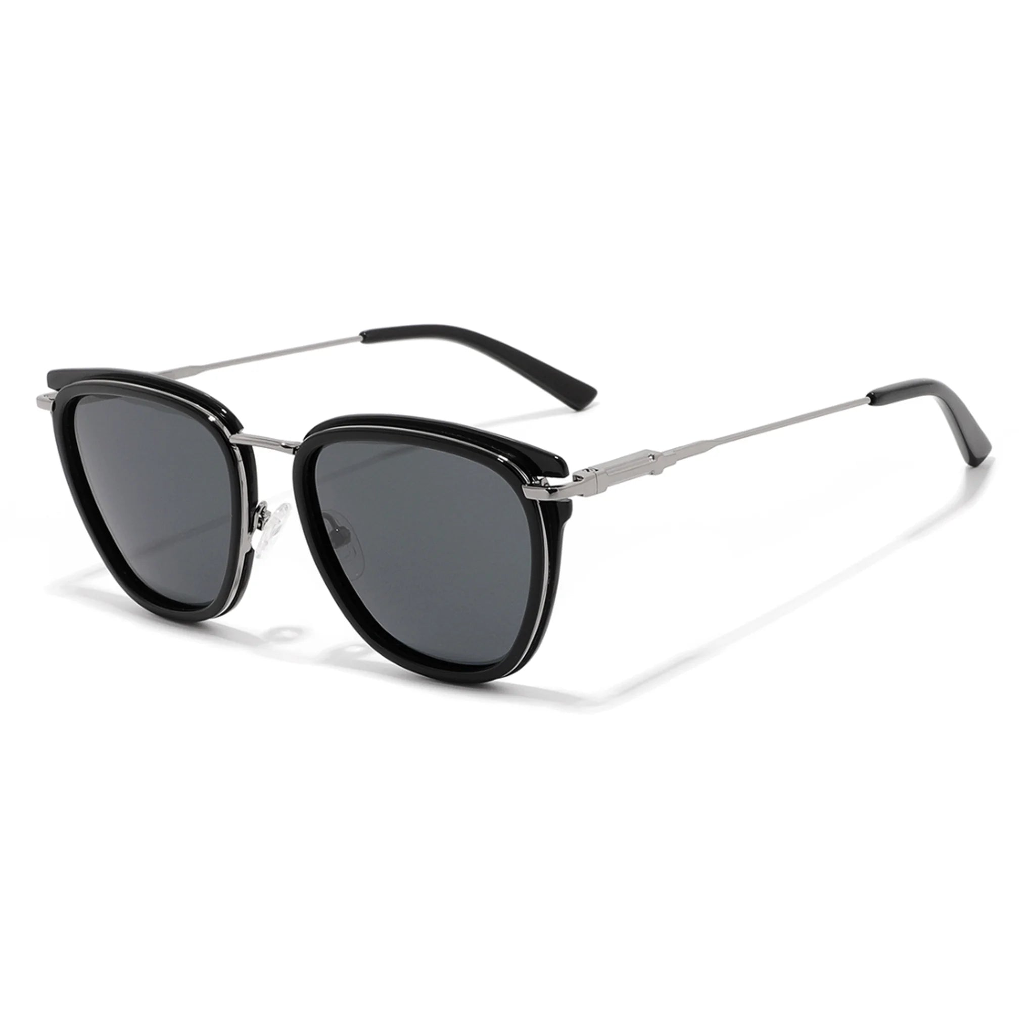 Oval Acetate & Metal Sunglasses JT-GLT9237 - Joyiris Eyewear