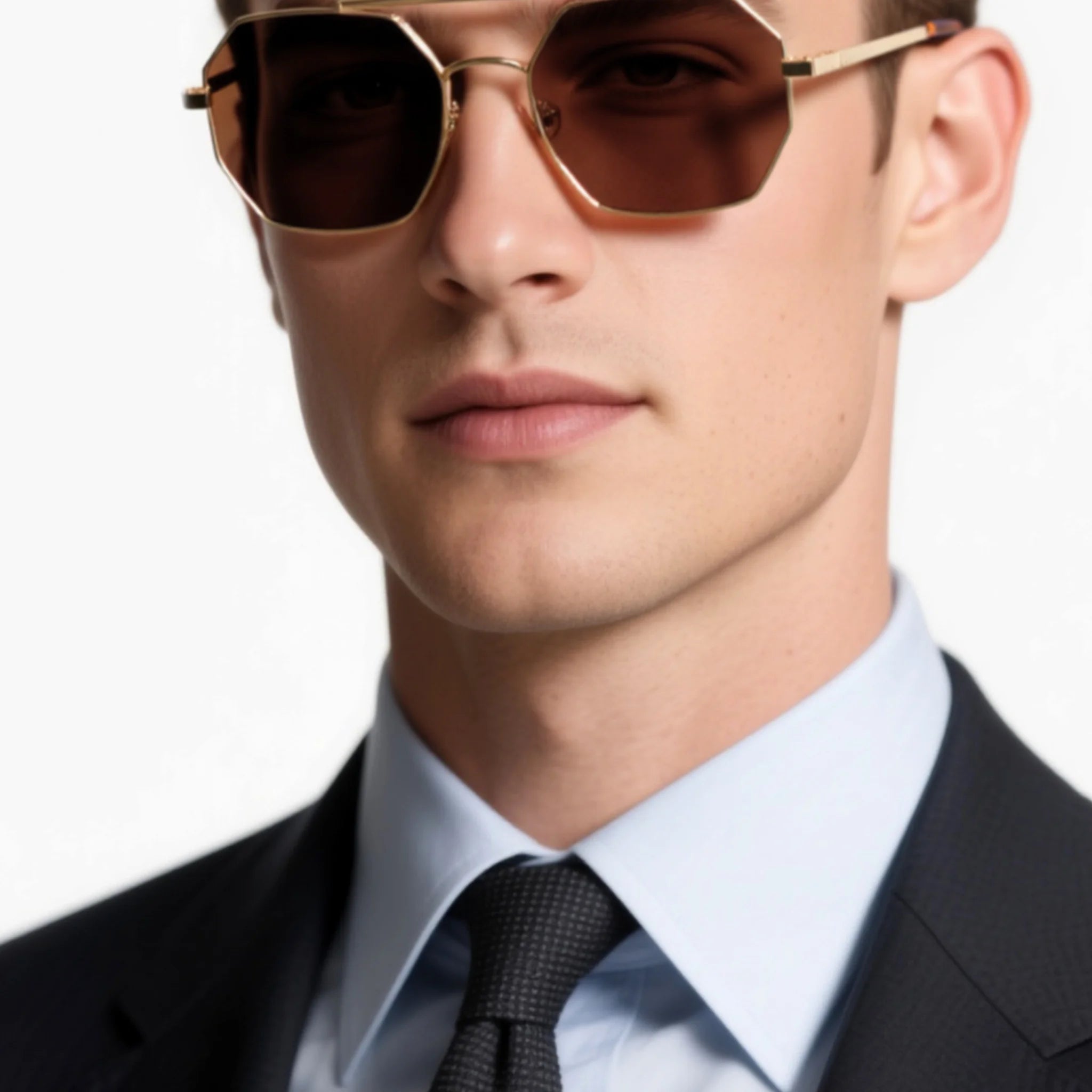 Geometric Metal Sunglasses JT-GLT9303 - Joyiris Eyewear
